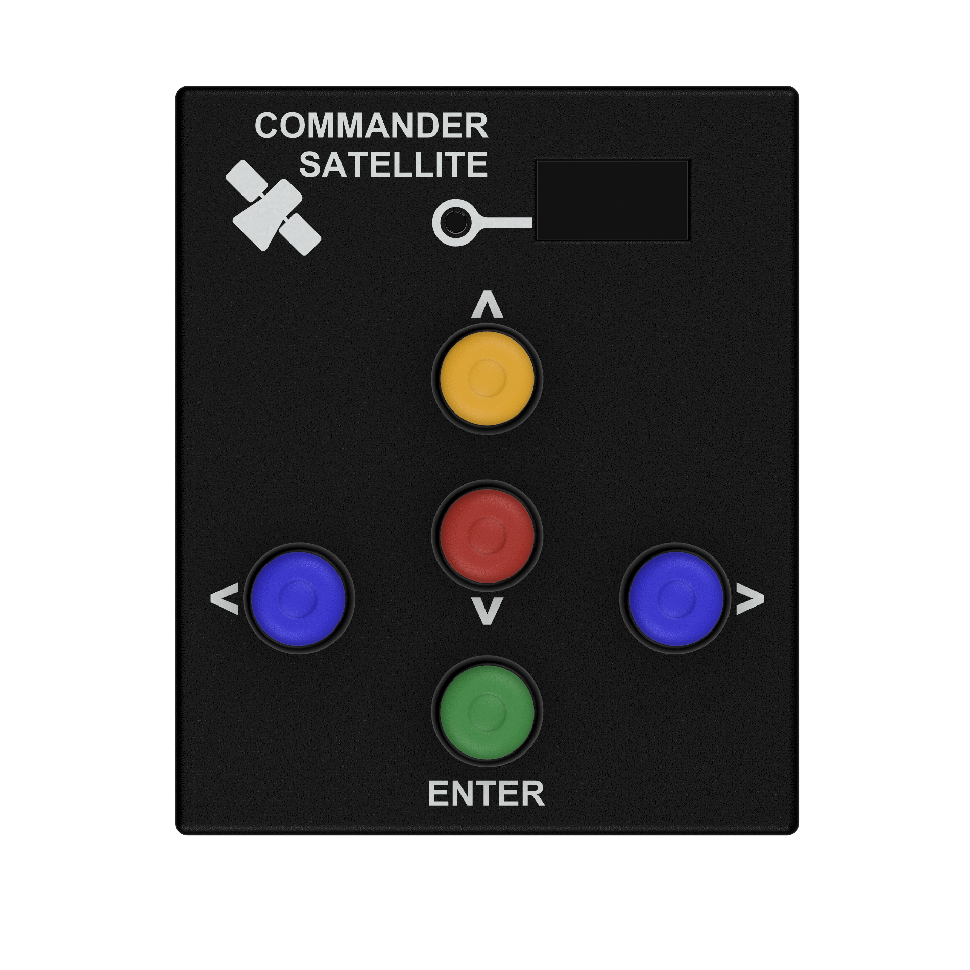 MX³ Design Commander Satellite Network Controller, elegante Steuerung mit mehreren Anschlüssen für Satelliten-Netzwerke.