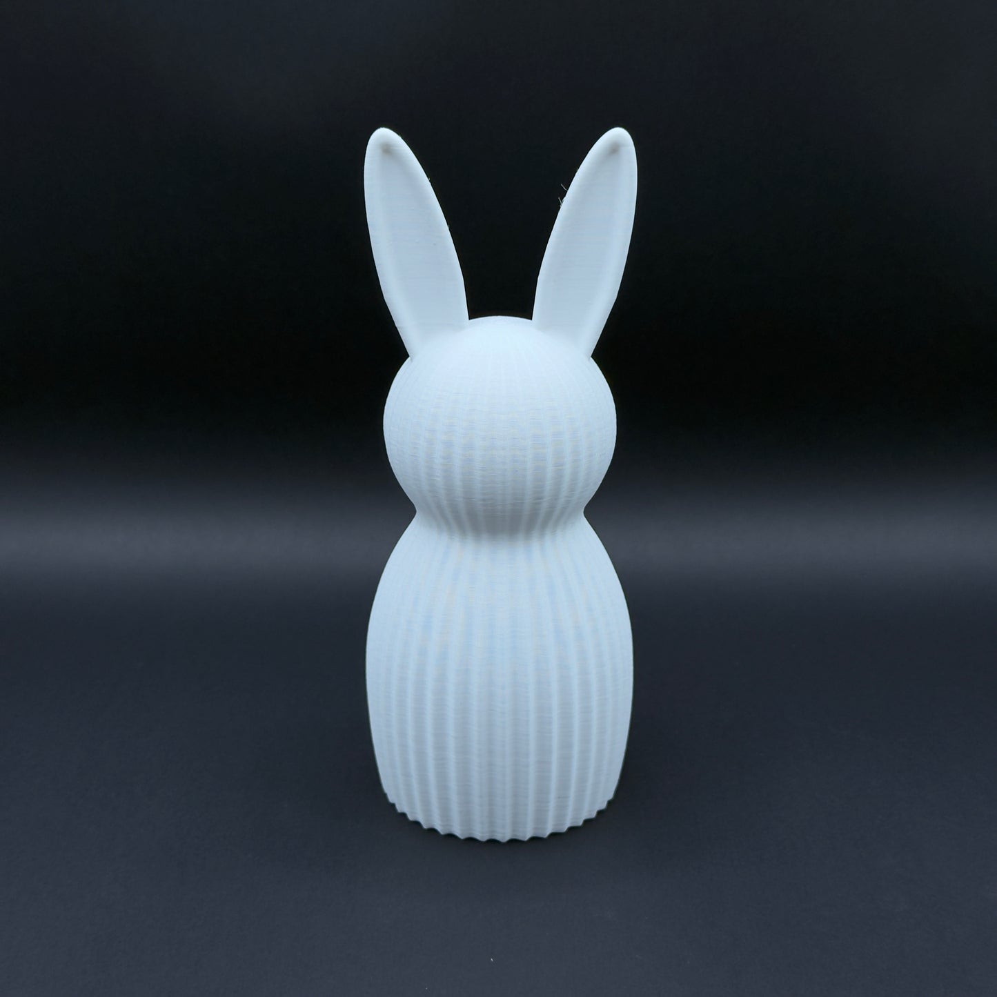 Large white Osterhase from MX³ Design featuring a Nordic design, perfect for Easter decor or seasonal display.