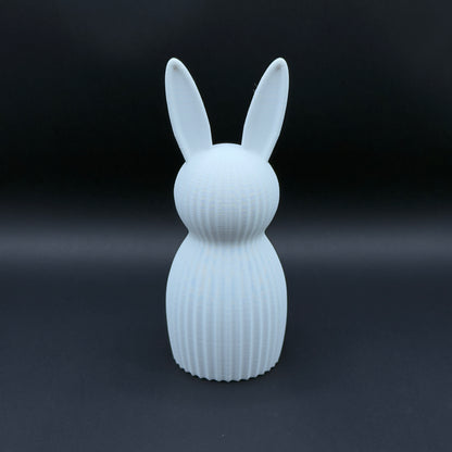 Large white Osterhase from MX³ Design featuring a Nordic design, perfect for Easter decor or seasonal display.