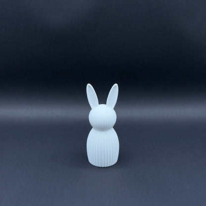 Small white Osterhase by MX³ Design, featuring a minimalist Nordic design with clean lines and a charming silhouette.